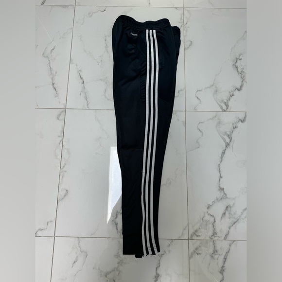 Adidas youth large tiro soccer pants charcoal, gray color - Picture 4 of 9